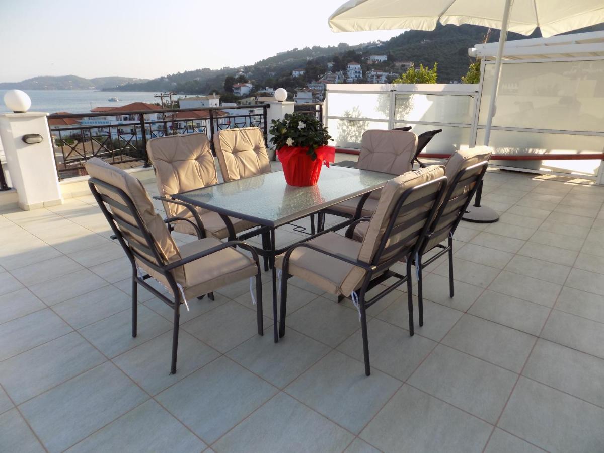 Ferienwohnung Rhodon House Skiathos-Stadt Exterior foto